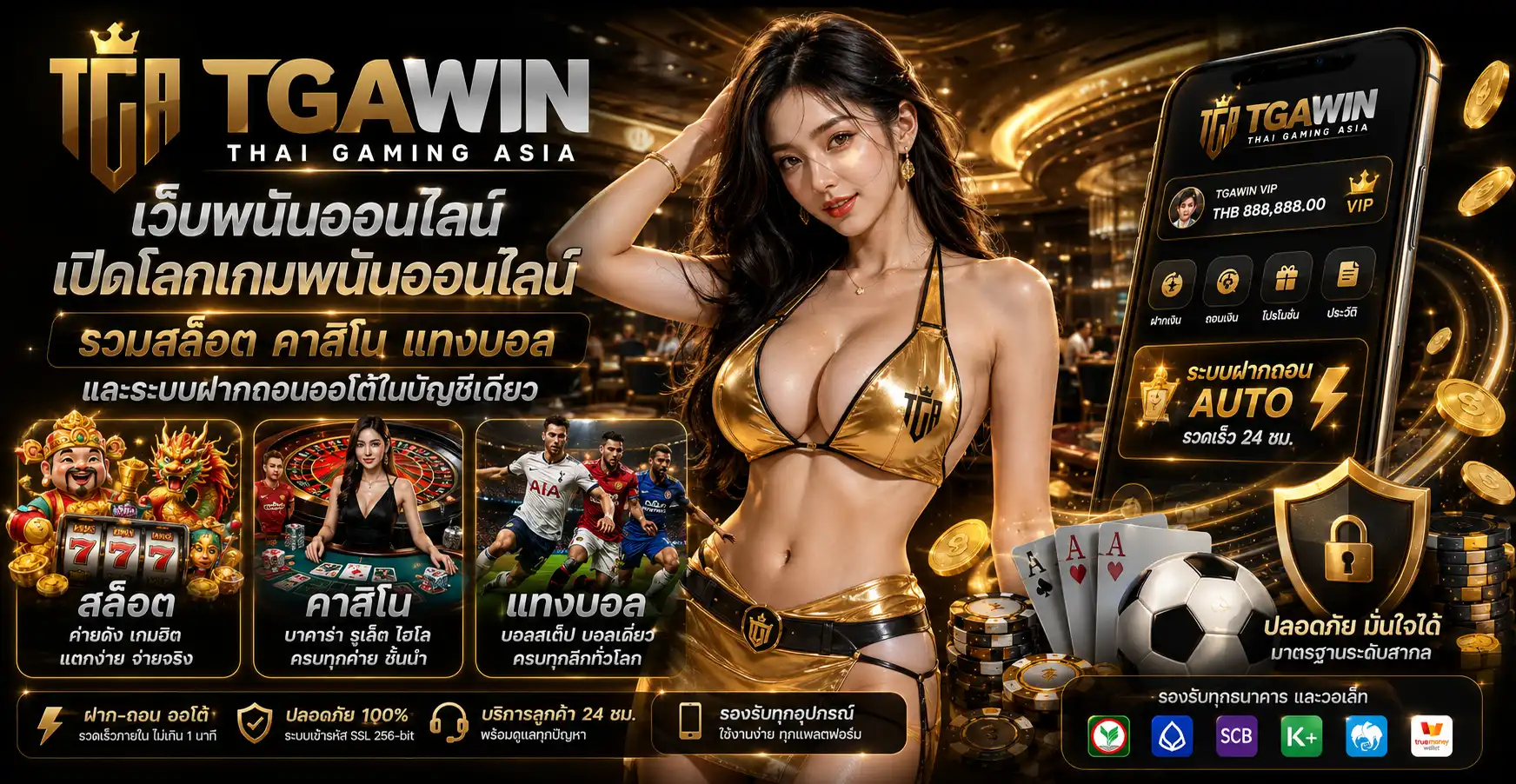 tgawin เว็บพนันออนไลน์ เปิดโลก Violet Gaming รวมสล็อต คาสิโน แทงบอล และระบบฝากถอนออโต้ในบัญชีเดียว
